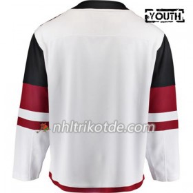 Arizona Coyotes Trikot Blank Adidas Weiß Authentic - Kinder